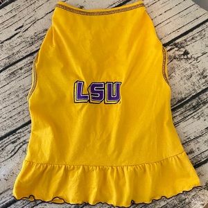 LSU Cheerleading Uniform for Dogs